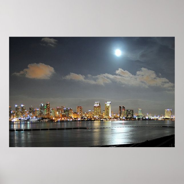 San Diego California Poster (Vorne)