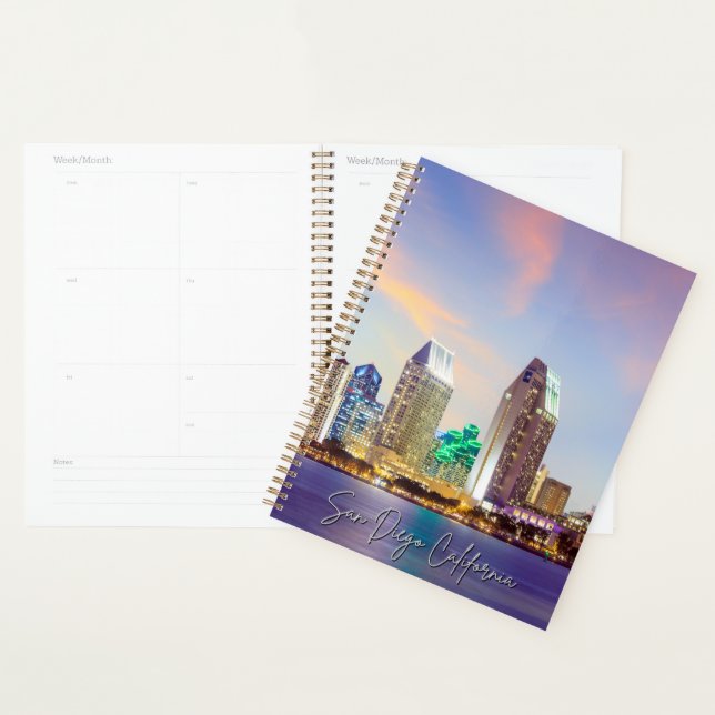 San Diego California Skyline Calendar Planer (Anzeige)