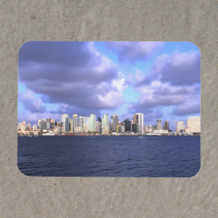 San Diego California Skyline Fotografie Magnet