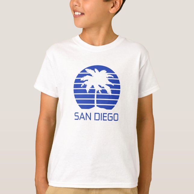San Diego California T - Shirt (Vorderseite)
