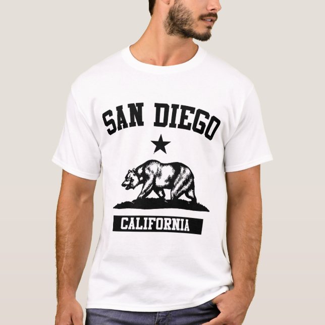San Diego California T-Shirt (Vorderseite)