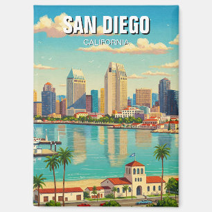 San Diego California Travel Magnet
