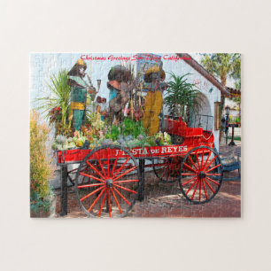 San Diego California - Weihnachtsgrüße Puzzle