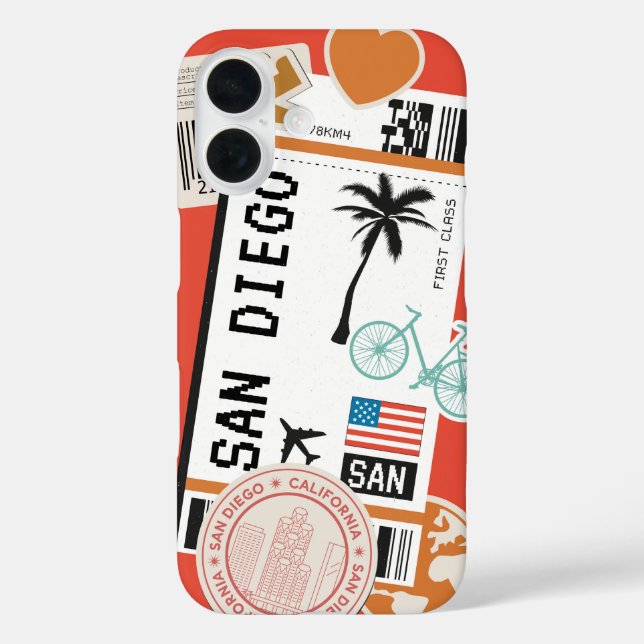 San Diego Case-Mate iPhone Hülle (Rückseite)