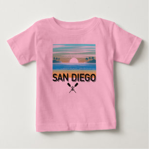 San Diego Design - Baby Fine Jersey T - Shirt