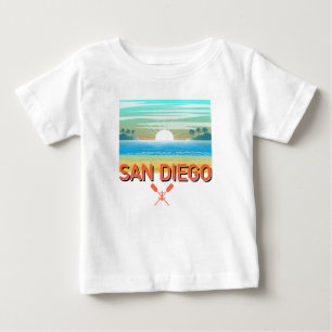 San Diego Design - Baby Fine Jersey T - Shirt