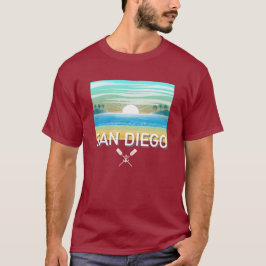 San Diego Design - Dark T - Shirt
