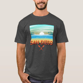 San Diego Design - Dark T - Shirt