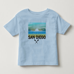 San Diego Design - Feines Jersey T-Shirt für Klein