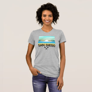 San Diego Design - Frauen-Bella+Leinwand Slim Fit  T-Shirt