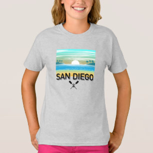 San Diego Design - Girls' Basic T - Shirt