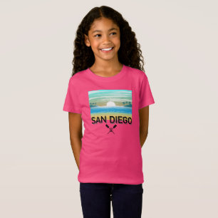 San Diego Design - Girls' Fine Jersey T - Shirt