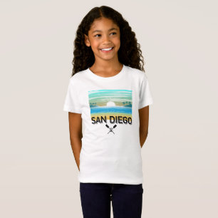 San Diego Design - Girls' Fine Jersey T - Shirt