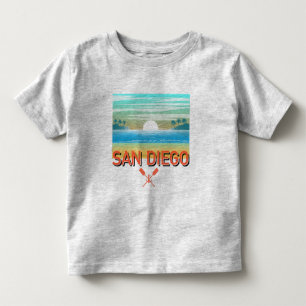 San Diego Design - Kinder-Feinstrick-T-Shirt Kleinkind T-shirt