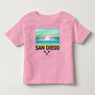 San Diego Design - Kleinkind Fine Jersey T - Shirt