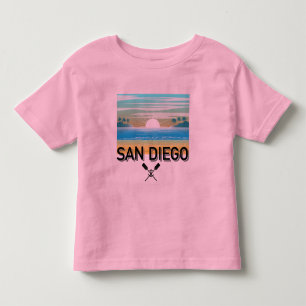 San Diego Design - Kleinkind Fine Jersey T - Shirt