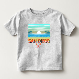 San Diego Design - Kleinkind Fine Jersey T - Shirt