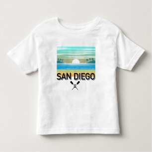 San Diego Design - Kleinkind Fine Jersey T - Shirt