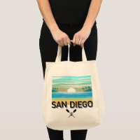 San Diego Design - Lebensmittelgeschäft Tasche