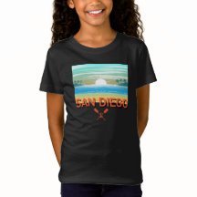San Diego Design - Mädchen Feinripp-Shirt