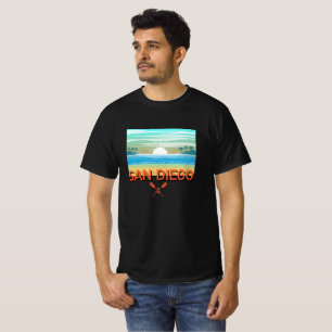 San Diego Design - Männerwert-T - Shirt