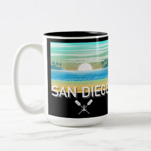 San Diego Design - Zwei-Tone-Tasse Zweifarbige Tasse