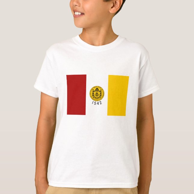 San Diego Flagge T-Shirt (Vorderseite)