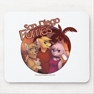 San Diego Furries Mousepad