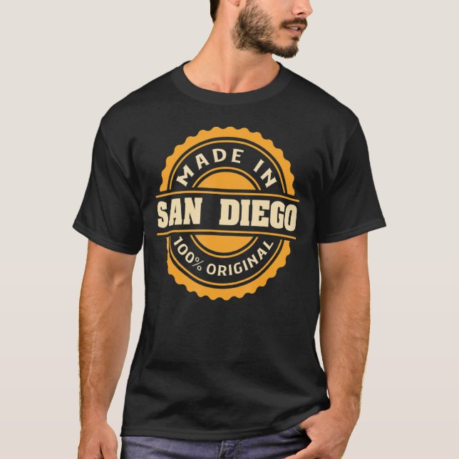 San Diego Heimat T-Shirt (Vorderseite)