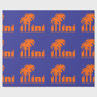 San Diego Illini Wrapping Paper Geschenkpapier