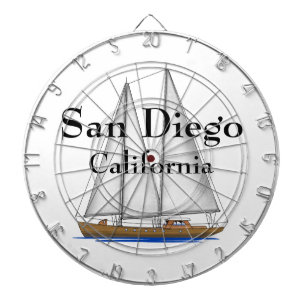 San Diego Kalifornien Dartscheibe