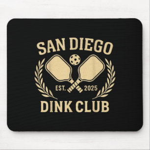 San Diego Kalifornien Dink Pickleball Club athleti Mousepad