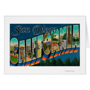 San Diego, Kalifornien - große Buchstabe-Szenen 2