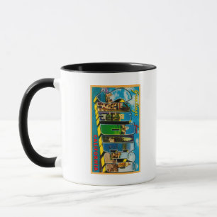 San Diego, Kalifornien - große Buchstabe-Szenen Tasse