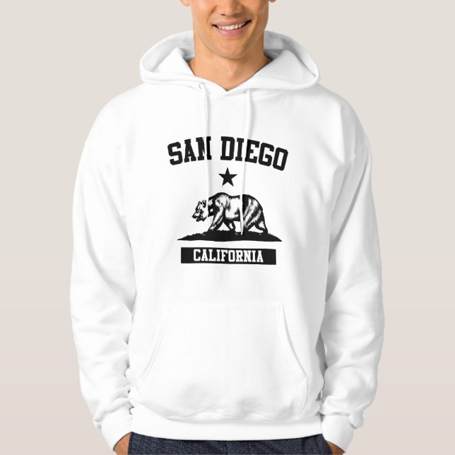 San Diego Kalifornien Hoodie (Vorderseite)