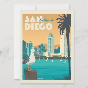 San Diego, Kalifornien Merken Sie sich den Termi Save The Date