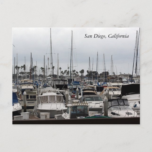 San Diego, Kalifornien Postkarte (Vorderseite)