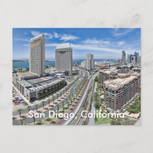 San Diego, Kalifornien Postkarte