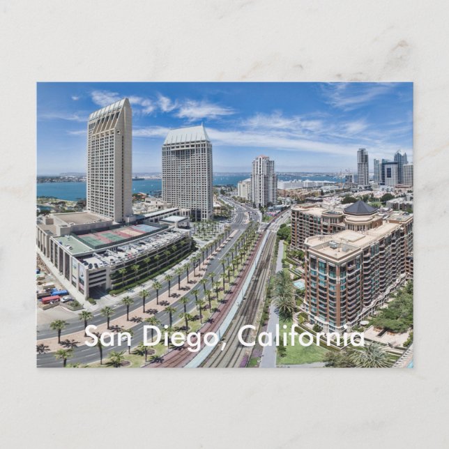 San Diego, Kalifornien Postkarte (Vorderseite)