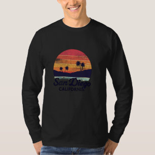 San Diego Kalifornien Retro-Vintage-Andenken T-Shirt