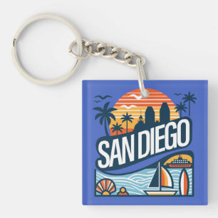 San Diego Kalifornien Schlüsselanhänger
