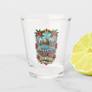 San Diego Kalifornien Schnapsglas