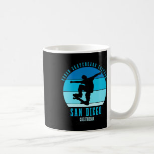 San Diego Kalifornien Skateboarder Urne Skateboard Kaffeetasse