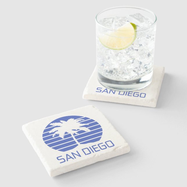 San Diego Kalifornien  Steinuntersetzer (Seitenansicht)
