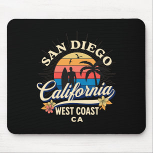 San Diego Kalifornien Strand Surfen Sommer Urlaub Mousepad