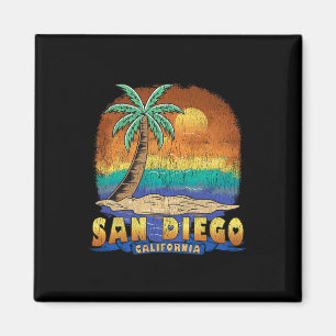 San Diego Kalifornien Vintage abgenutzt Souvenir Magnet