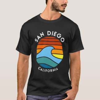 San Diego Kalifornien Welle T-Shirt