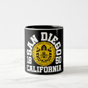 San Diego, Kalifornien Zweifarbige Tasse