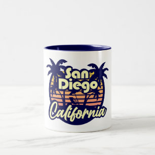 San Diego Kalifornien Zweifarbige Tasse
