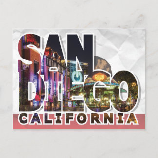 San Diego, kalifornische Postkarte